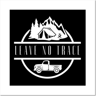 Leave No Trace Camping Posters and Art